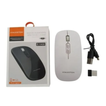 Mouse sem fio E-1400 H´Maston Recarregável