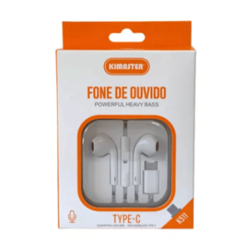 Fone KD-505C Tipo-C Kimaster
