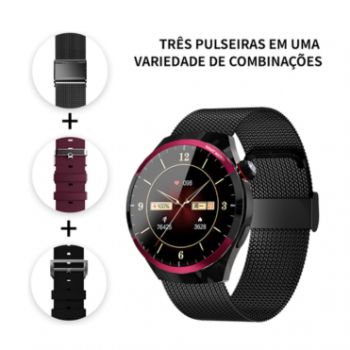Smartwatch BE6 Mini 41mm benedo Feminino
