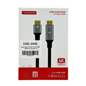 Cabo HDMI MCB-4018 1.8m Tomate