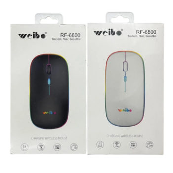 Mouse RF-6800 sem fio Weibo