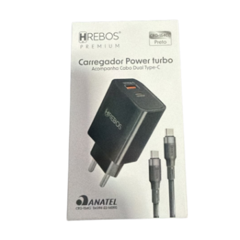 Carregador CRG-154CC Tipo C/C 38W Hrebos