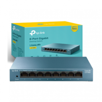 Switch LS108G 8 portas Gigabit Tp-Link