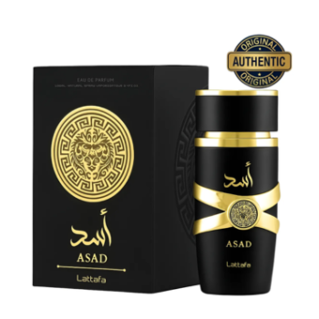 Perfume Asad Lattafa 100ml Eau De Parfum Árabe Masculino