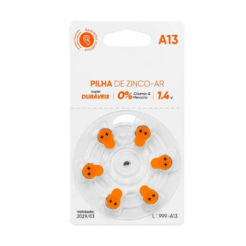 Bateria  A13 1.4V cartela LE-7999 Lelong