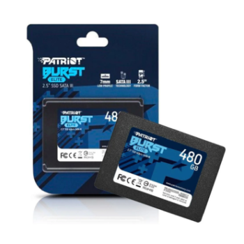 SSD 480Gb - Patriot Brust Elite