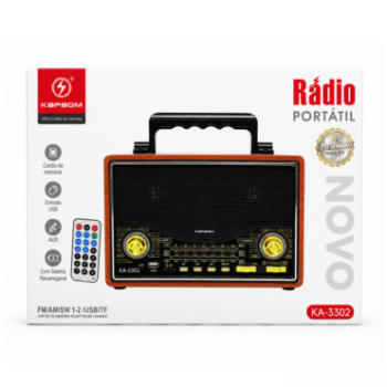 Rádio Retro KA-3302 Kapbom