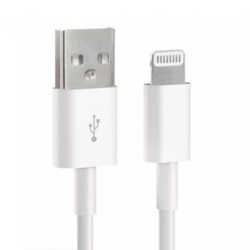 Cabo USB iphone paralelo cx branca