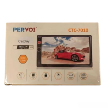 Central CTC-7010 multimidia carro Pervoi - Carplay