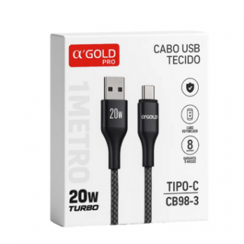 Cabo CB98-3 Tipo-C  A´Gold
