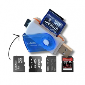 Leitor 32 in 1 Card Reader 480Mbps