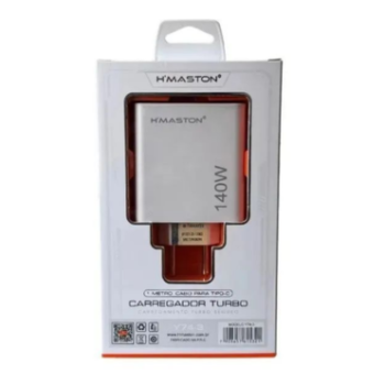 Carregador Y74-3 Tipo-C 140W  turbo H´Maston