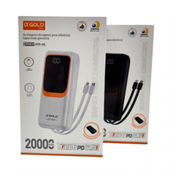 Power Bank BTE-40 20000mah A´Gold