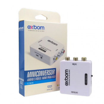 Conversor CC-AH10 AV2HDMI Exbom