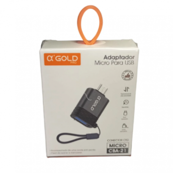 Adaptador CBA-21  OTG V8 A´Gold