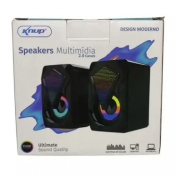 Caixa PC KP-RO800 som para pc Knup
