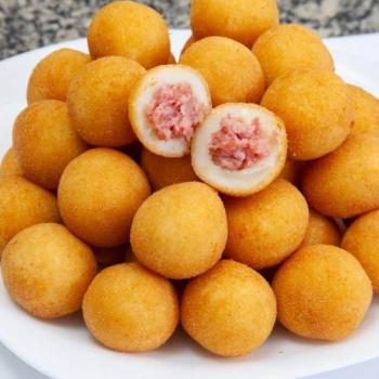 MINI BOLINHA DE CALABRESA FRITO E CONGELADO 500G