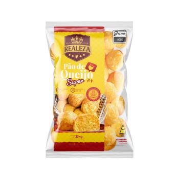 SUPER 2KG (70G) - PÃO DE QUEIJO C/PARMESÃO