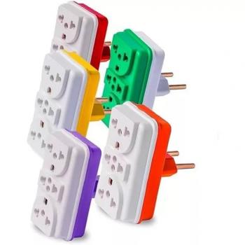 ADAPTADOR TOMADA BENJAMIN CENTRAL C/ 3 ENTRADAS