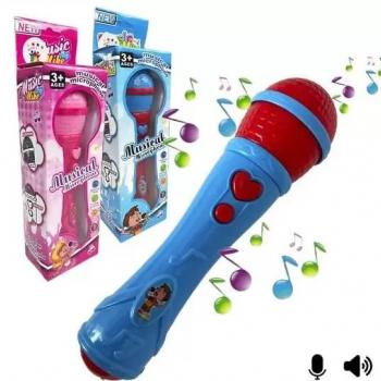 BRINQUEDO MICROFONE MUSICAL INFANTIL OA119