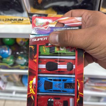 BRINQUEDO KIT CARRINHO METAL 4 PCS HL-1478