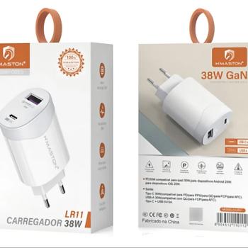 FONTE USB/USB-C TURBO 38W HMASTON LR11
