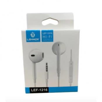 FONE DE OUVIDO C/ FIO P2 LEHMOX LEF-1216