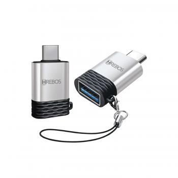 CABO OTG TIPO C USB FEMEA HREBOS AD-208