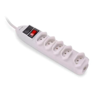 FILTRO DE LINHA 5 TOMADAS 1MT MULTILASER WI300