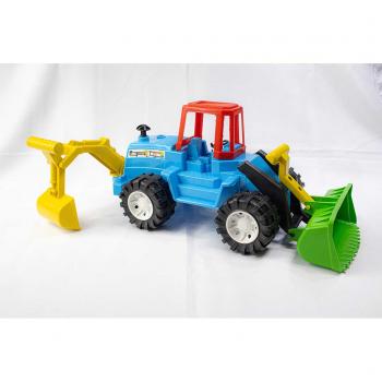 BRINQUEDO TRATOR CARREGADEIRA RETRO CG90