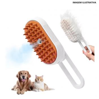 ESCOVA ELETRICA DE PELO P/ CAES E GATOS BMAX BM-F1195