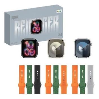 SMARTWATCH 47MM C / 3PULSEIRAS RG-W62 REVENGER