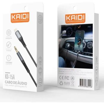 CABO AUXILIAR 1M P2 P/ LIGHTNING KAIDI KD-15A