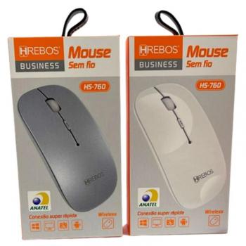 MOUSE S/ FIO BLUETOOTH HREBOS HS-760