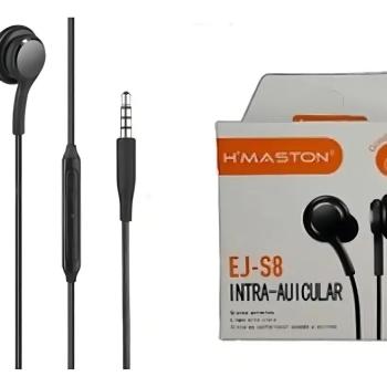 FONE DE OUVIDO C/ FIO P2 HMASTON EJ-S8
