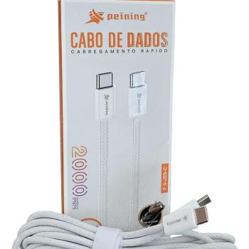 CABO USB-C CARREGADOR TIPO C 2M PEINING PEI-J59-C