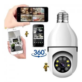 CAMERA DE MONITORAMENTO WIFI DE BOCAL