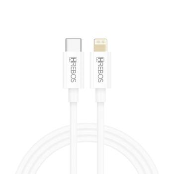 CABO USB-C 30W LIGHTNING 1M HREBOS CB-328I