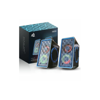 CAIXA DE SOM PC/NOTEBOOK HORUS LED KNUP KP-RO826 6W