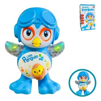 BRINQUEDO PINGUIM MUSICAL DANCING LUZ E SOM GN010