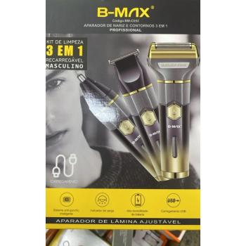APARADOR DE PELOS 3 EM 1 BMAX BM-C052
