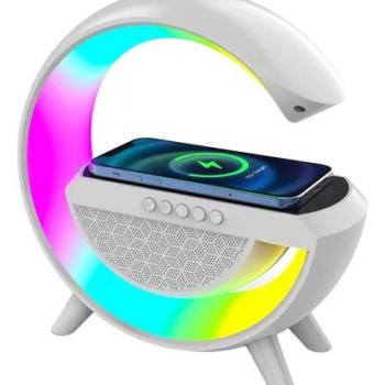 CAIXA DE SOM G LUMINARIA MAGSAFE C/ CARREG POR INDUÇÃO 15W BM-F946B