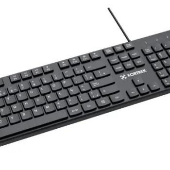 KIT MOUSE E TECLADO USB FORTREK  C13