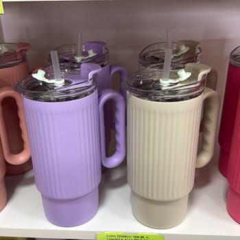 COPO TERMICO 1000 ML C/ CANUDO E ALÇA BM P-1844