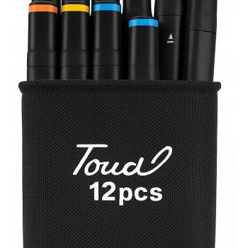 CANETINHAS DE COLORIR TOUCH 12 PEÇAS