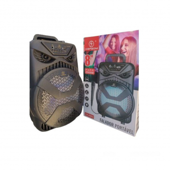 CAIXA DE SOM BLUETOOTH COM MICROFONE 8 POL KA-8960B KAPBOM