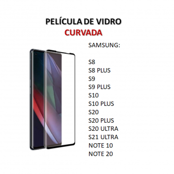 PELÍCULA DE VIDRO CURVADA SAMSUNG