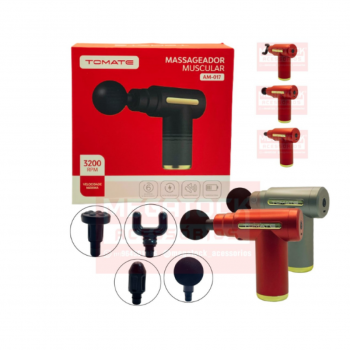 MASSAGEADOR MUSCULAR PISTOLA AM-017 TOMATE