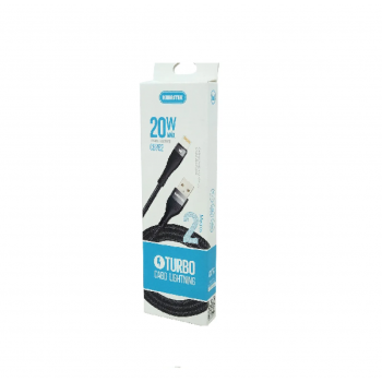 CABO USB-LIGHTNING 20W 2 METROS CB762L KIMASTER