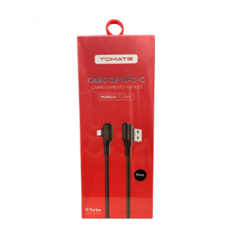 CABO USB 1.2 MT TIPO C TC-208C TOMATE